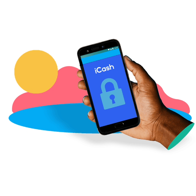 iCash uses 256-bit SSL encryption technology to keep your data secure.