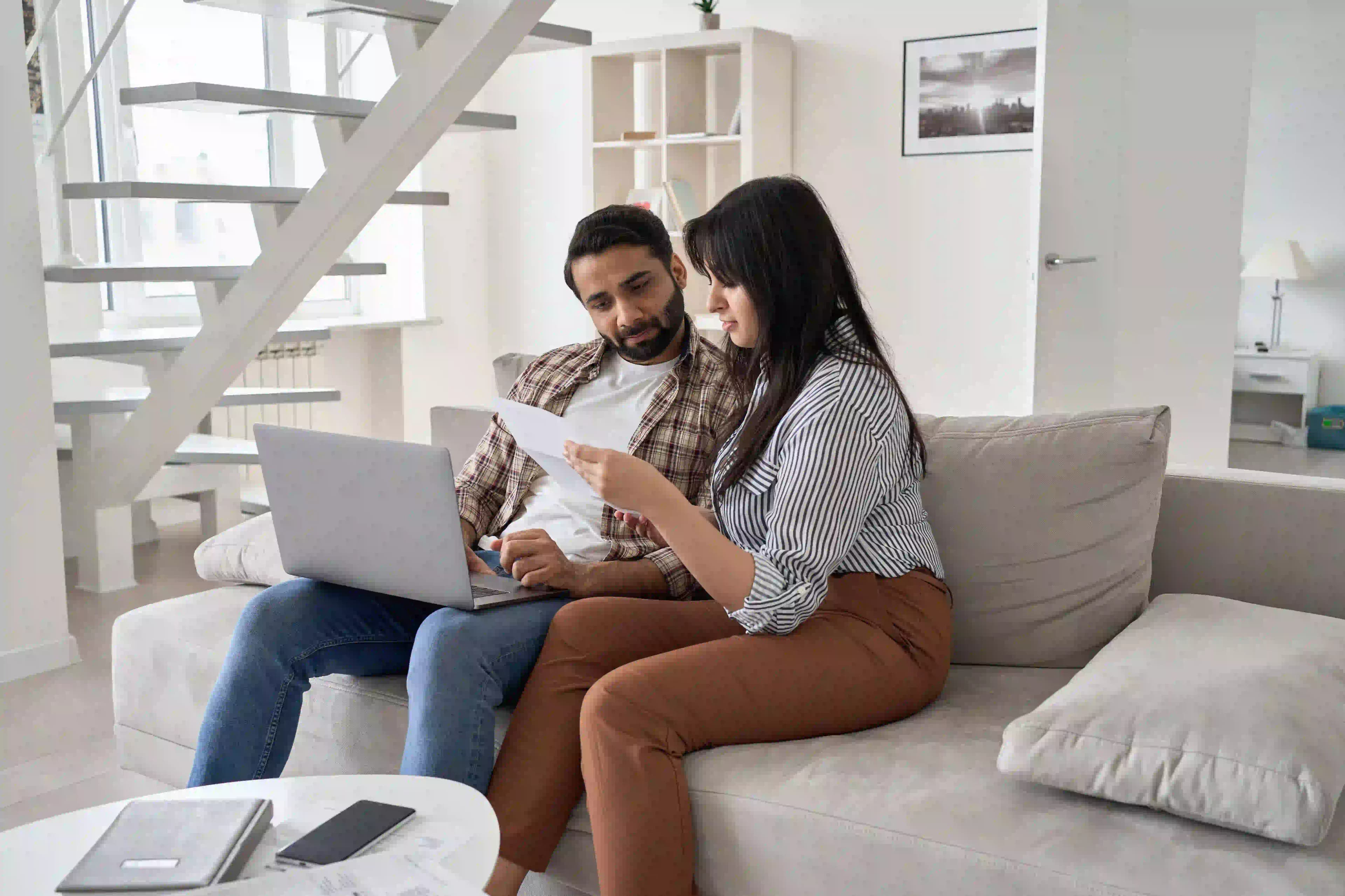 young-couple-checking-their-finances