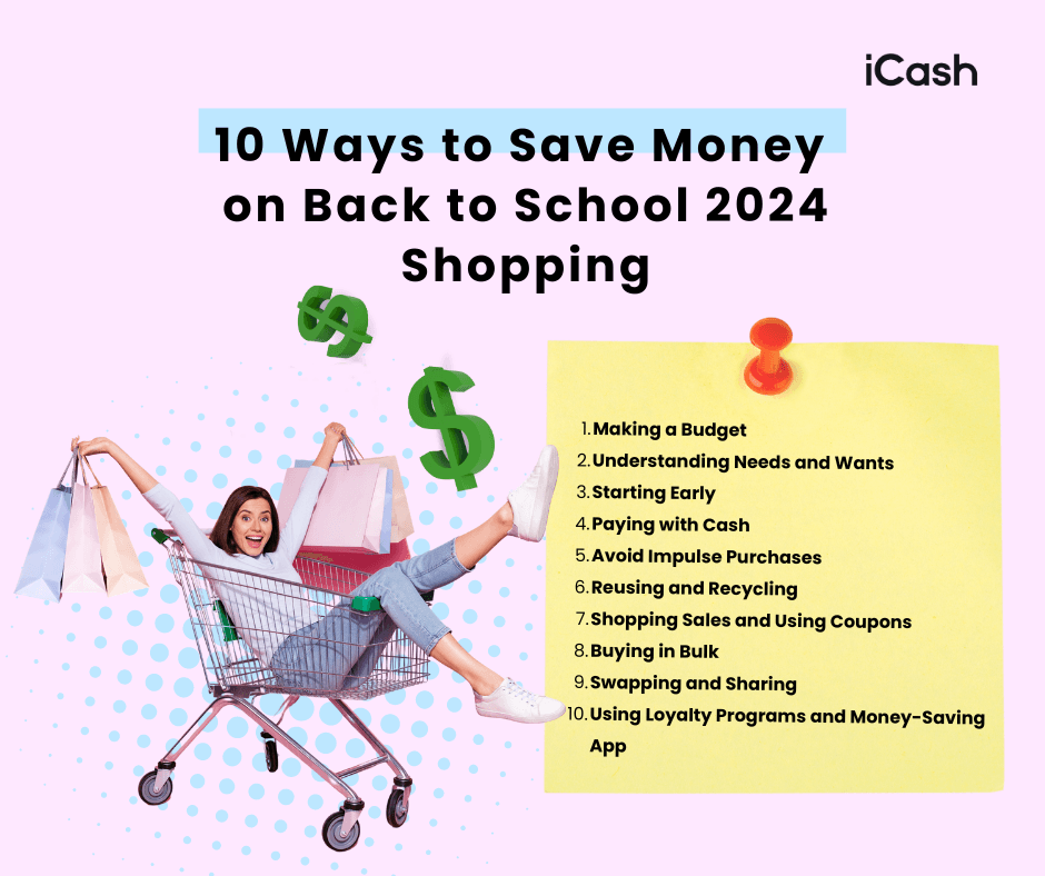 Save money on back to school shopping