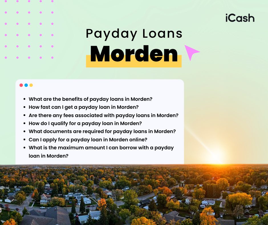 Payday Loans Morden