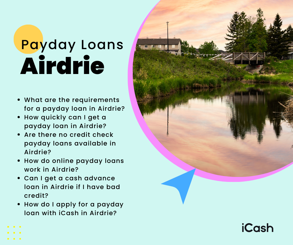 Payday Loans in Airdrie 