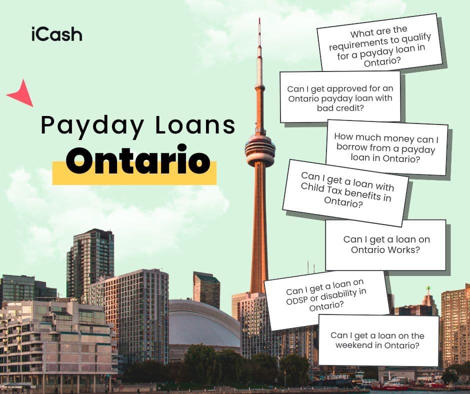 Payday Loans Ontario Payday Loans in Ontario