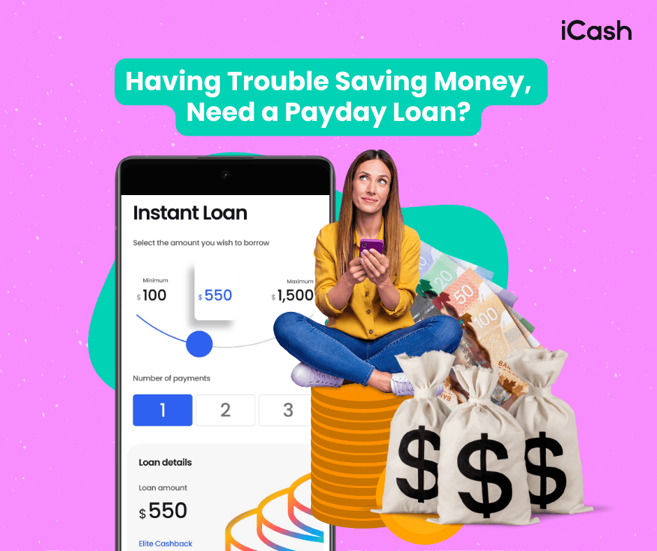 Having Trouble saving money? Consider iCash Having Trouble saving money? Consider iCash