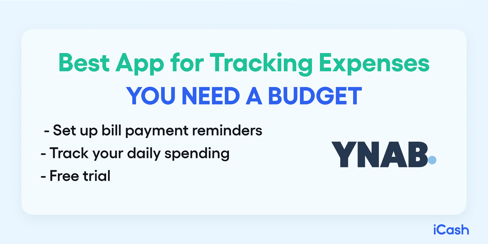Best App for Tracking Expenses - YNAB Best App for Tracking Expenses - YNAB