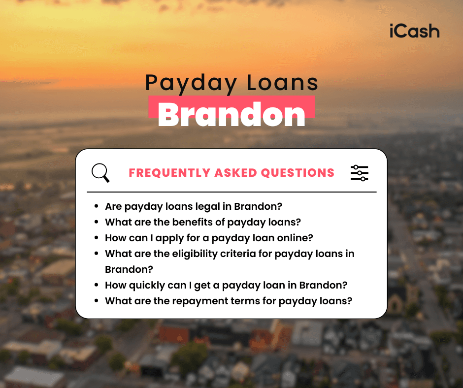 Payday Loans In Brandon Payday Loans Brandon