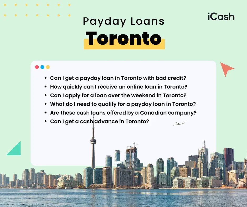 Payday Loans Toronto Payday Loans in Toronto