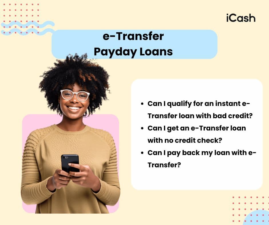 e-Transfer Payday Loans  e-Transfer Payday Loans in Canada