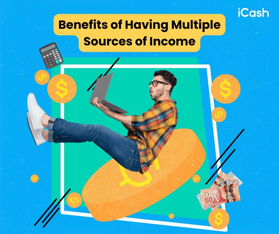 Multiple sources of income benefits with iCash Multiple sources of income benefits with iCash