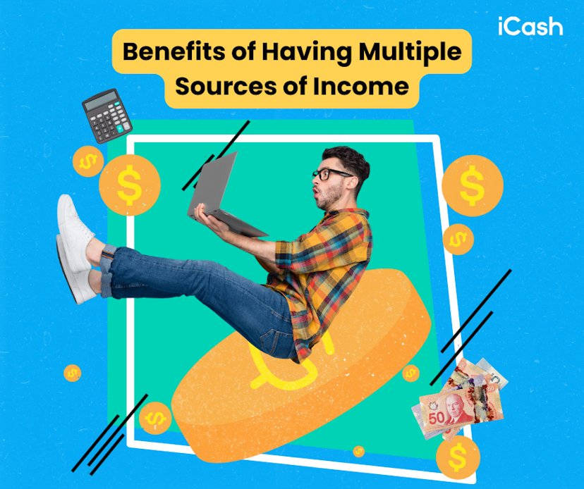 Multiple sources of income benefits with iCash
