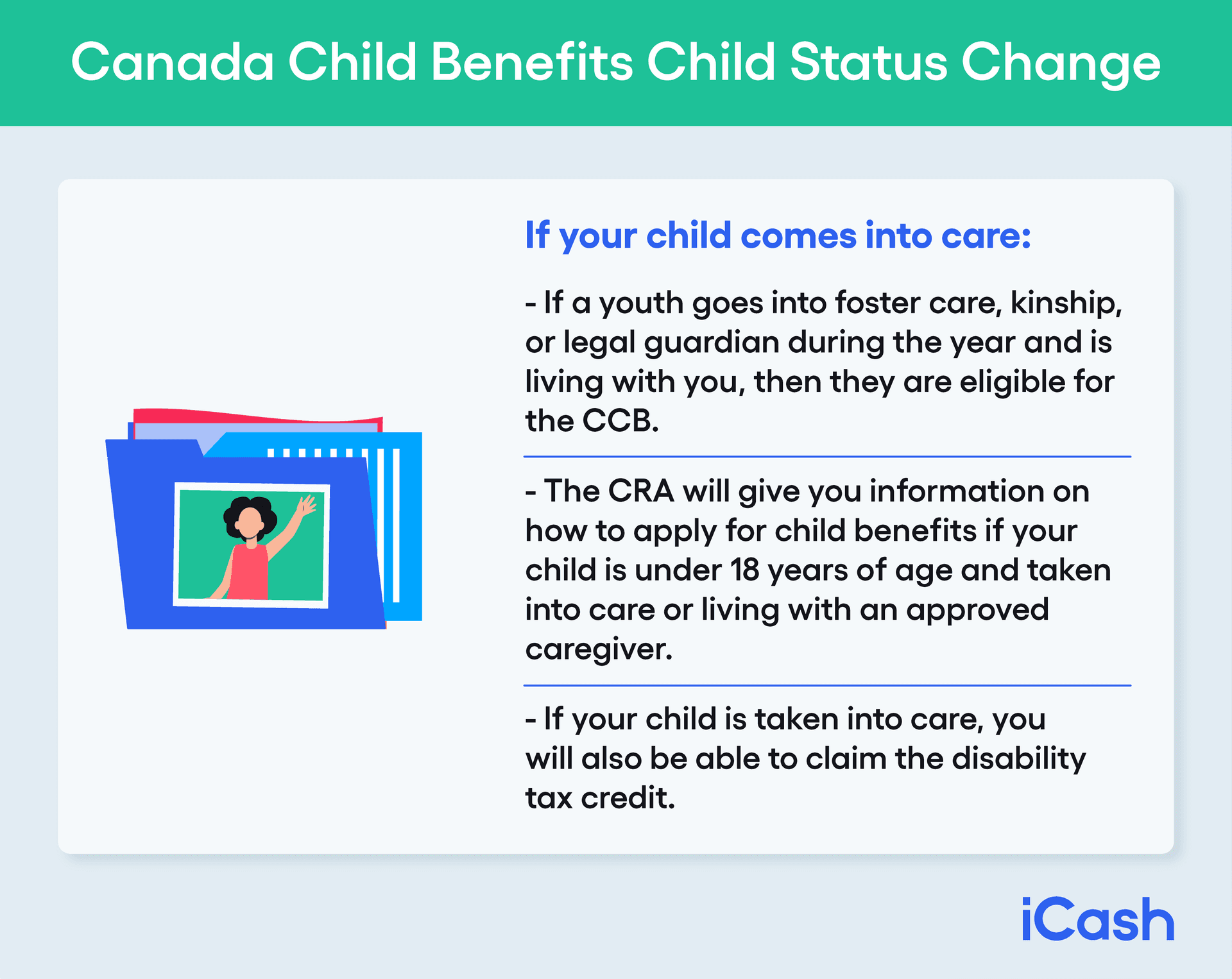 Canada Child Benefits Child Status Change - Status Change